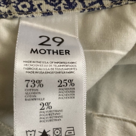 MOTHER Colorblock Looker Jeans in Shag Wash size 29 - Picture 6 of 6